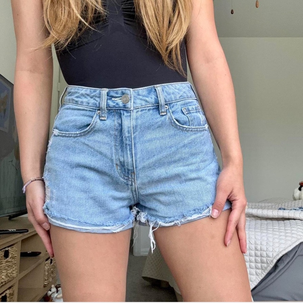 PacSun Light Blue Jean Shorts